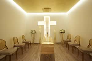 Sala Resurrezione casa funeraria Ancona