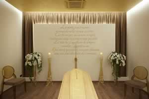 Sala rinascita funeral home Biondi