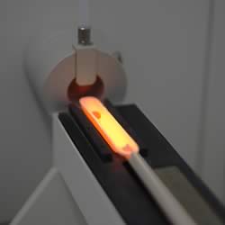 Inizio procedura diamantificazione ceneri